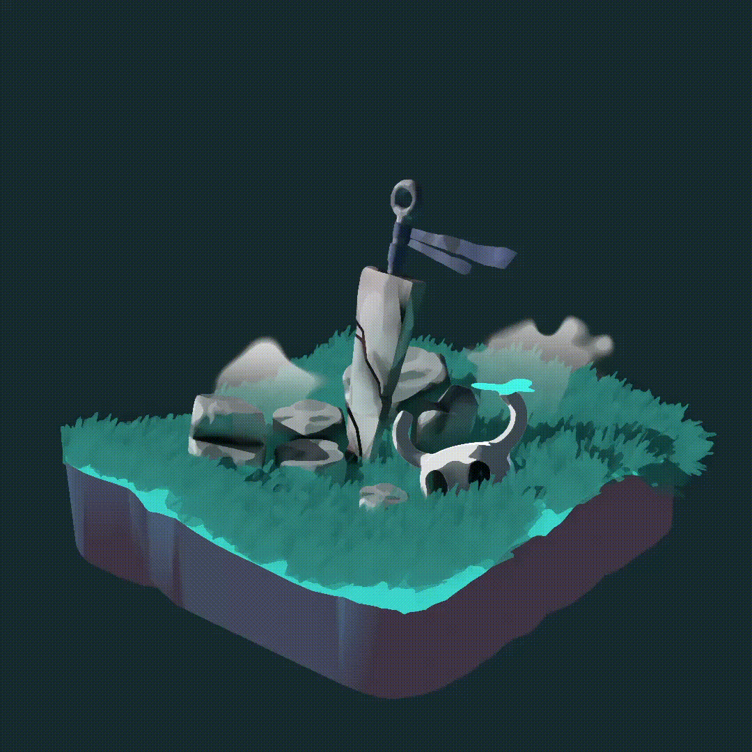 Hollow Knight Sword Animation